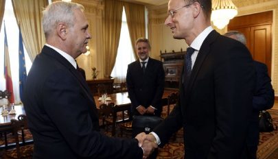 Dragnea–Szijjártó-találkozó