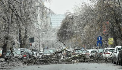 Belügyminisztérium: 16 megyében és a fővárosban okozott gondot a rossz idő