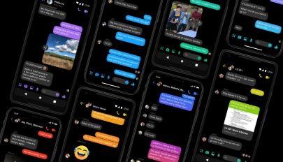 Mostantól mindenkinek elérhető a Facebook Messenger sötét módja