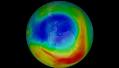 A legkisebb kiterjedésű volt az ózonlyuk 1982 óta