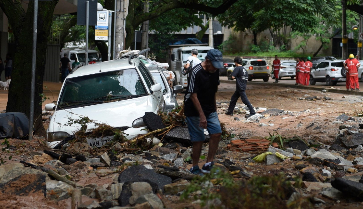 Továbbra is felhőszakadások, áradások, földcsuszamlások sújtják Brazíliát