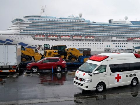 Koronavírussal fertőződött meg egy magyar a Diamond Princess fedélzetén