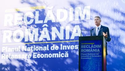 Iohannis: elérkezett az idő, hogy pörgessük fel a motorokat a gazdaság újraindítása érdekében