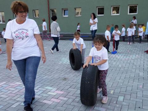 Vidám sportnap a Csipkerózsikában