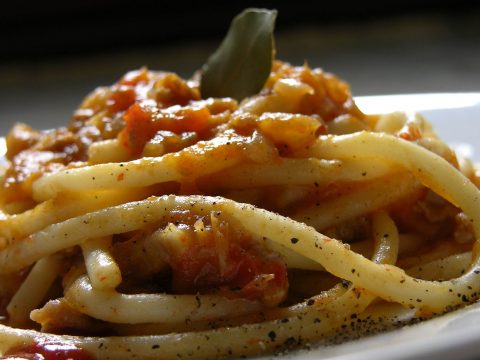 Spaghetti all amatriciana