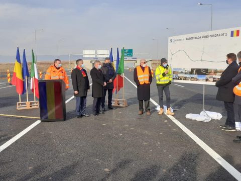 Átadták a Szászsebes-Gyulafehérvár autópályaszakaszt