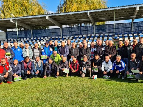 A csavargyári futballcsapatra emlékeztek