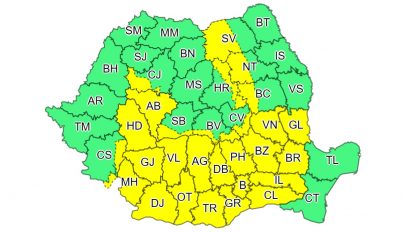 Elsőfokú viharriasztást adtak ki az ország 28 megyéjére