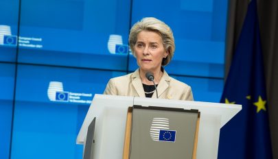 Von der Leyen: megfontolandó a gáz uniós árplafonjának bevezetése