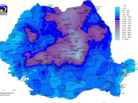 Háromszéken volt a leghidegebb — frissítés