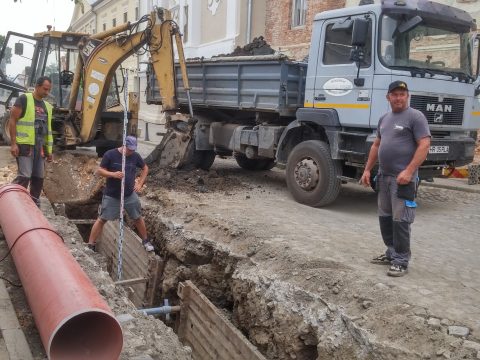 Tanévkezdésre járhatóvá teszik a Kanta utcát