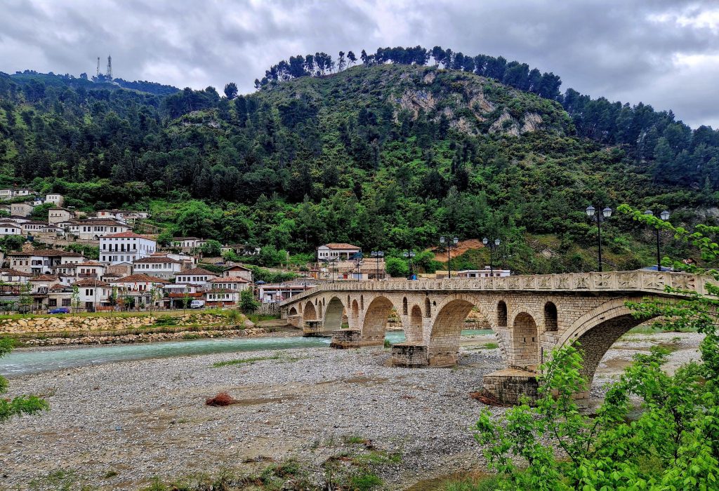 Berat az UNESCO világörökség részét képezi. Fotó: Kocsis Károly