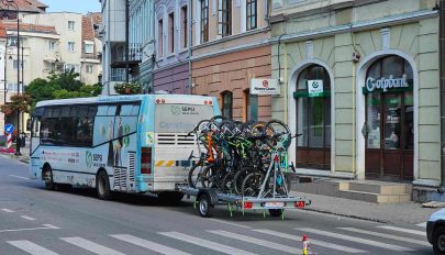 Jövő héttől újra felszállítják a kerékpárokat Sugásfürdőre