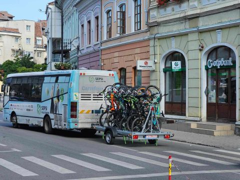 Jövő héttől újra felszállítják a kerékpárokat Sugásfürdőre