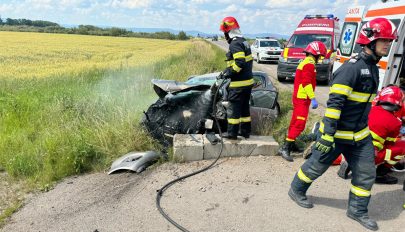 Hídfőnek ütközött, nem sikerült megmenteni az életét