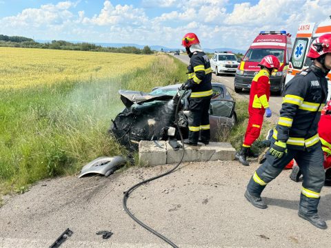 Hídfőnek ütközött, nem sikerült megmenteni az életét