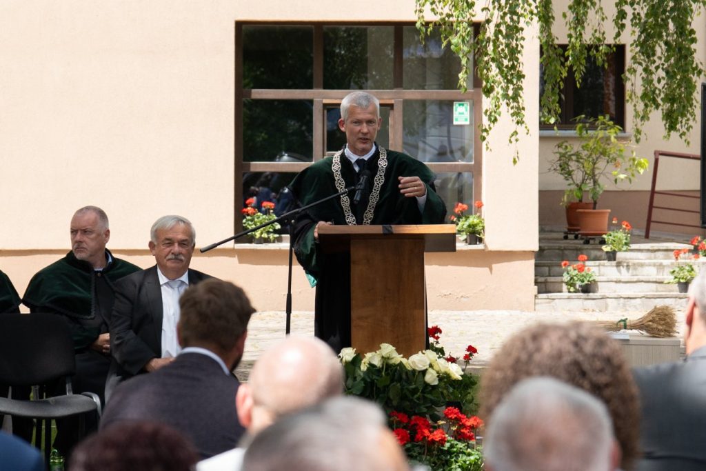 Tonk Márton, a Sapientia EMTE rektora: a hallgatót tisztelet, megbecsülés illeti meg. Fotó: Tuchiluș Alex