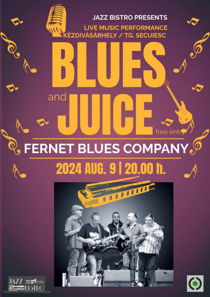 A Fernet Blues Company augusztus 9-én lép fel Kézdivásárhelyen. Fotó: Jazz Bisztró