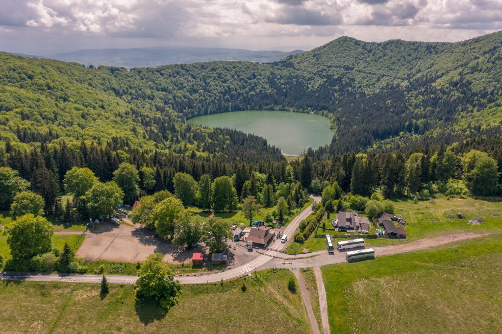 A Szent Anna-tó környékén rendszeresen találkozni medvékkel. Fotó: Pinti Attila