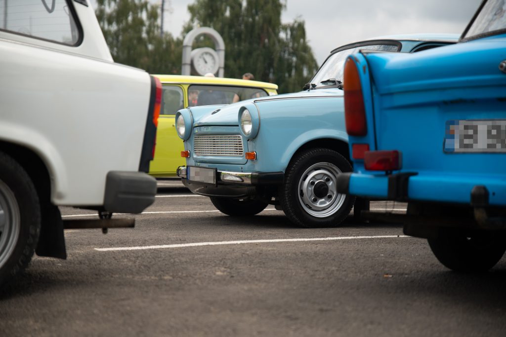 61 Trabantból állt össze a kovásznai találkozón a Trabant-társadalom. Fotó: Tuchiluș Alex