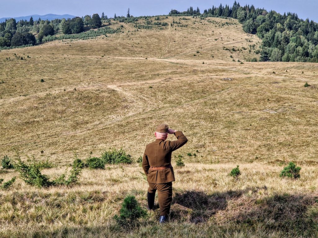 Észak felől érkezett a szovjet gyalogsági és lovasroham. Fotó: Kocsis Károly