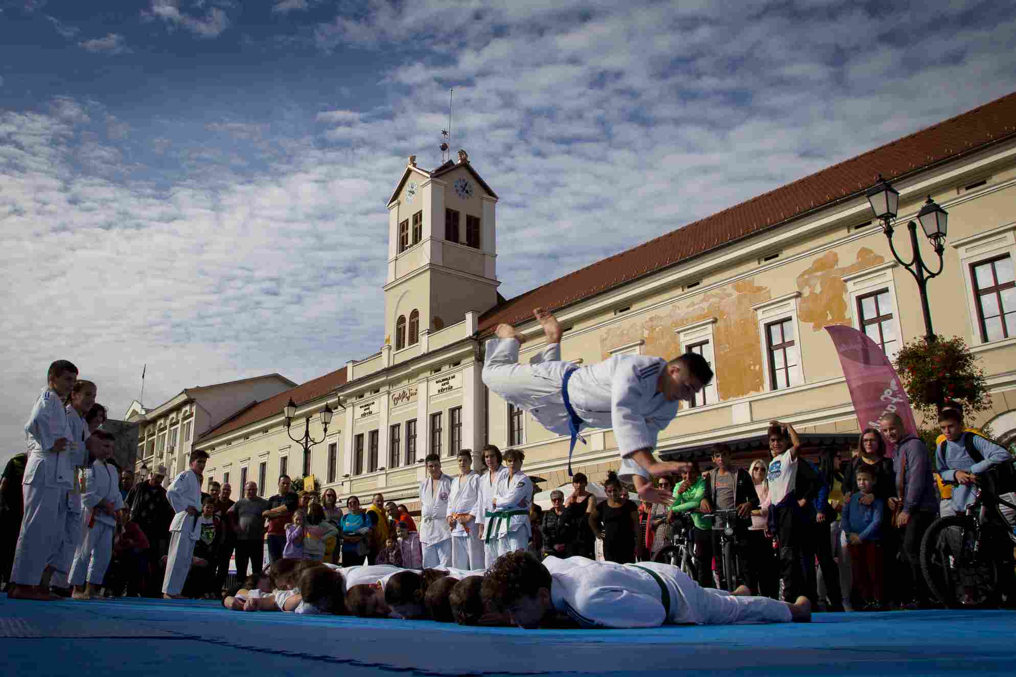 Rengeteg sportágba kóstolhatnak bele a mozgásra vágyók a Sepsiszentgyörgyi Sportnapokon