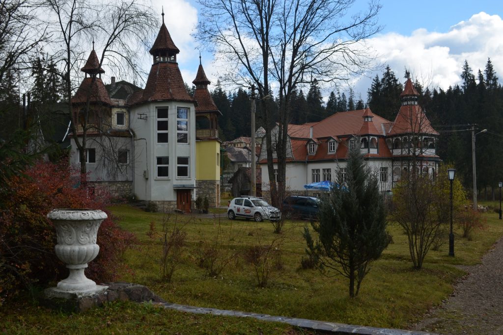 A borszéki villák sok vendéget vonzanak.