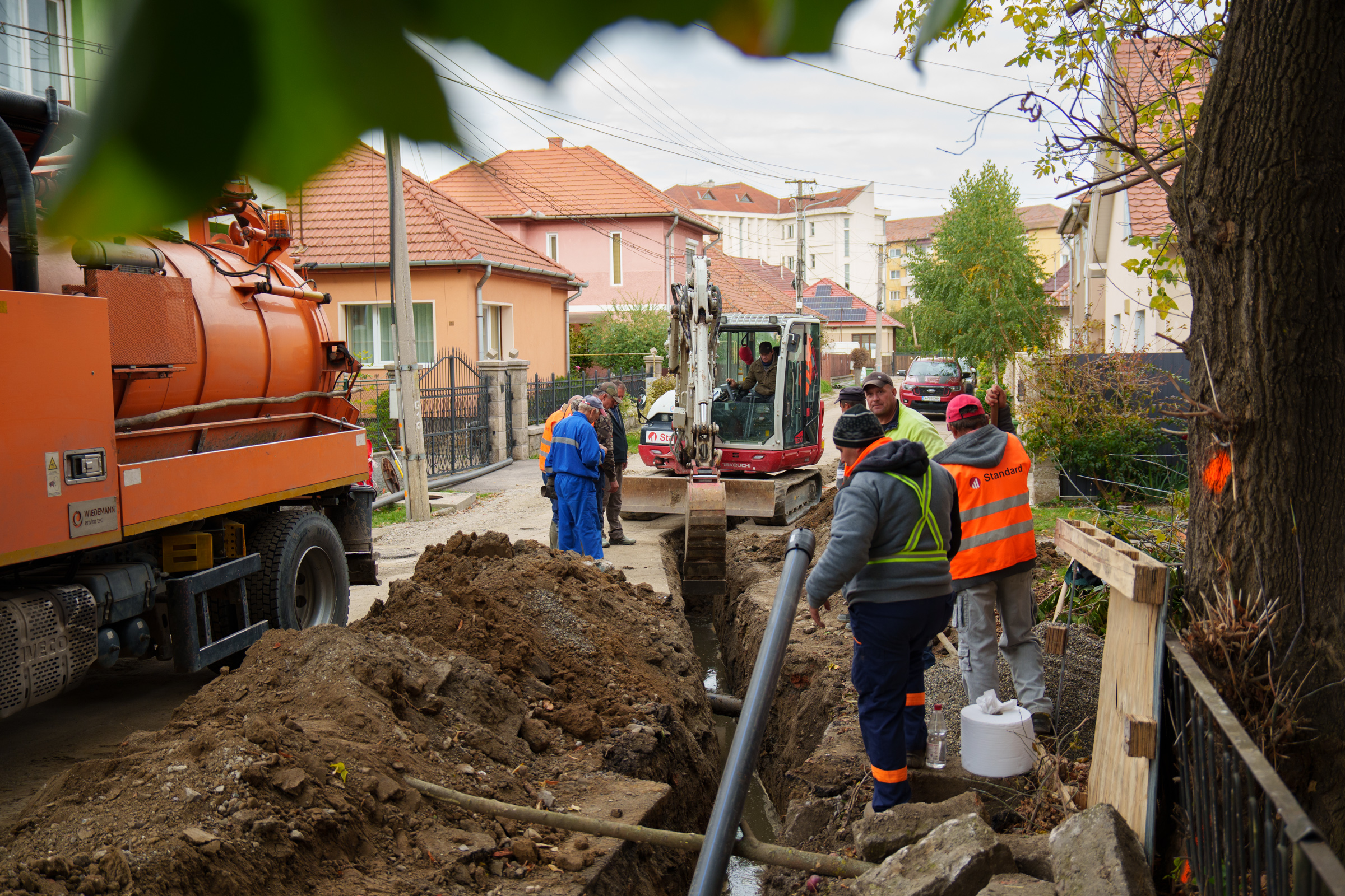 Egy csőben két település szennyvize