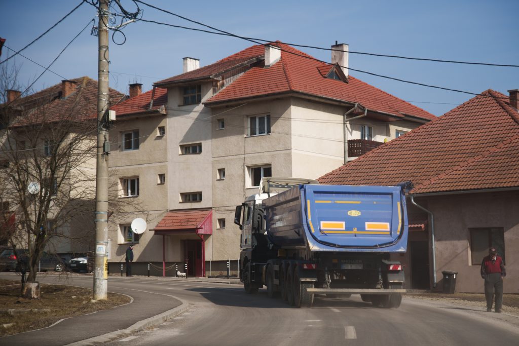 A munka befejezése után Málnásfürdő visszakaphatja a csendjét. Fotó: Tuchiluș Alex